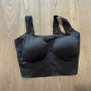 Skims Naked Plunge Longline Bra Onyx Size L-DD